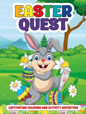Easter quest activity book for kids