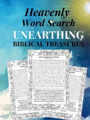 Heavenly word search with Biblical verses